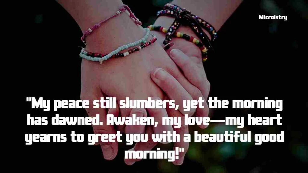 Romantic "Good Morning Love Quotes" for Your Special One 2.O 3 Microistry 20250324 160203 0000