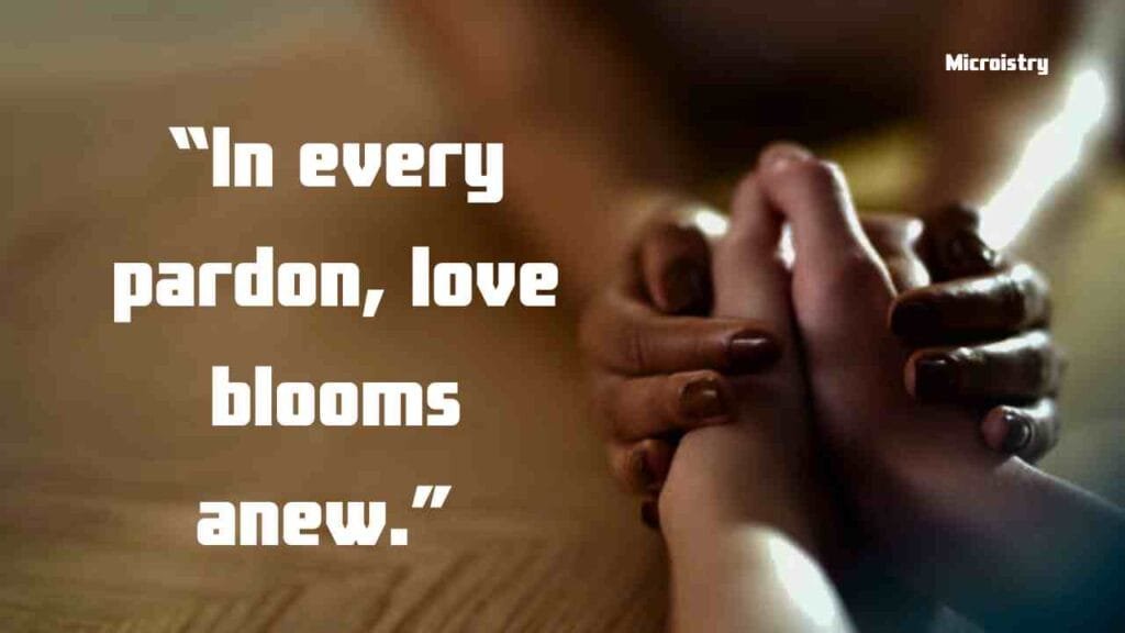 50 Best Apology Relationship Forgiveness Quotes That Work 2 Find the best Apology Relationship Forgiveness Quotes to express regret, heal emotional wounds, and restore love in your relationship.
