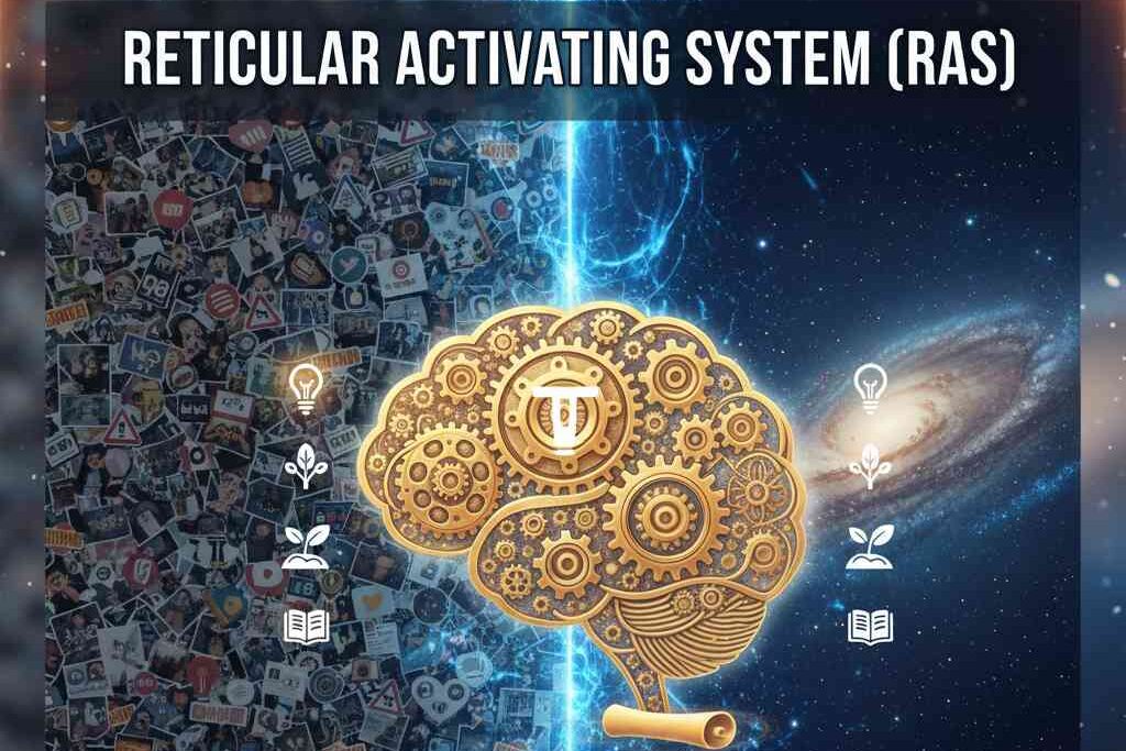 3 Psychology Facts That Can Truly Change Your Life | जिंदगी बदलने का असली मंत्र 1 3 Psychology Facts That Can Truly Change Your Life | जिंदगी बदलने का असली मंत्रReticular Activating System (RAS) – दिमाग का फ़िल्टर