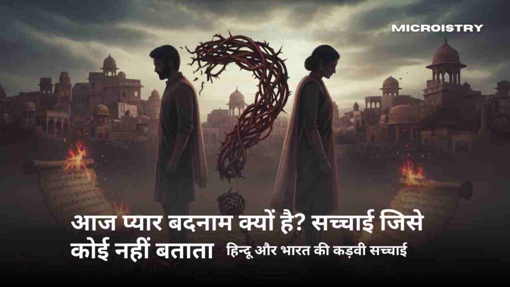 आज प्यार बदनाम क्यों है? सच्चाई जिसे कोई नहीं बताता | हिन्दू और भारत की कड़वी सच्चाई