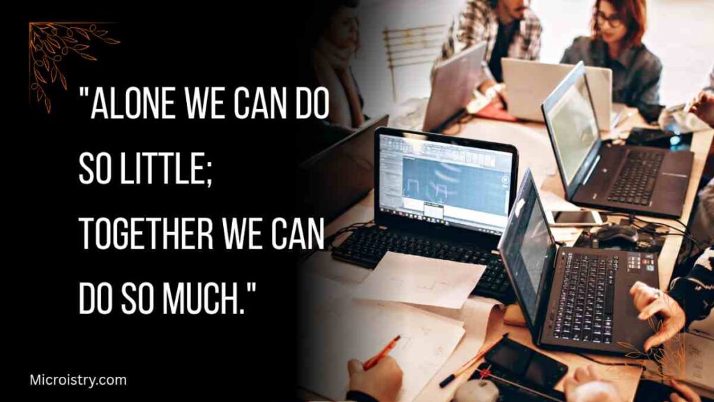 Boost motivation with powerful teamwork quotes that remind us how great results happen when minds unite. Inspire your workplace, sports teams, and students.