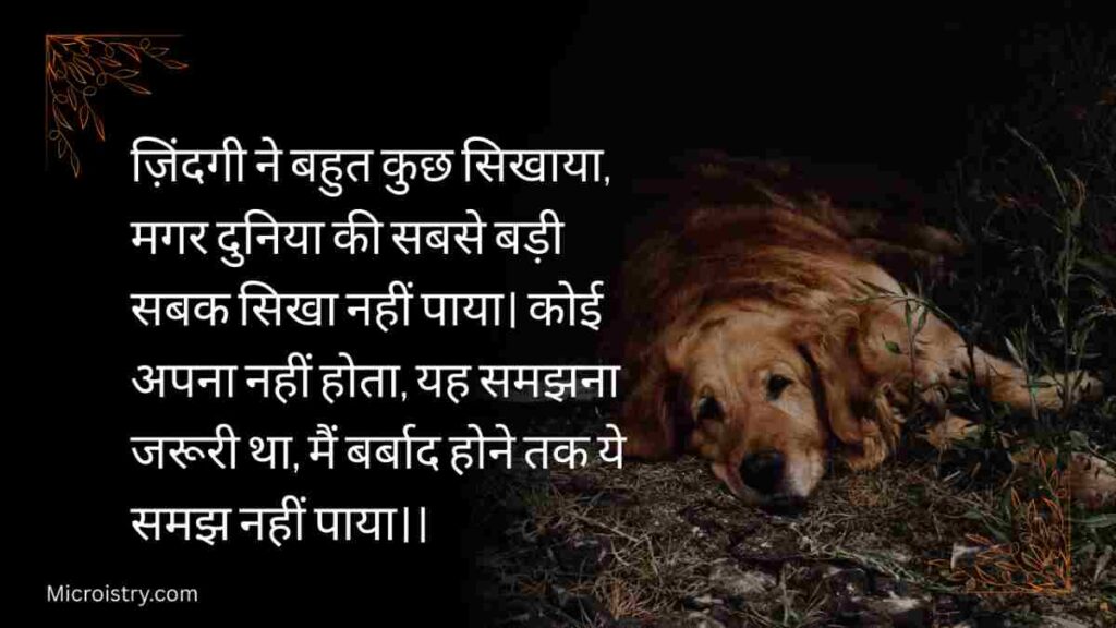 Best 10+ Sad Life Shayari 2026: ज़िंदगी के वो दर्द जो Words में भी रो पड़े 4 Sad Life Shayari 2026 brings deep emotions, broken dreams, और ज़िंदगी के वो दर्द जो दिल को छू जाएँ और ख़ामोशी में महसूस हों।